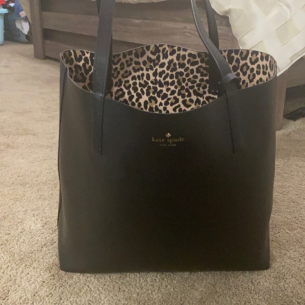 Kate Spade Leopard Reversible Tote